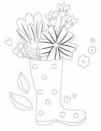 Just start with a little splash of colorful flowers and worry about working into your wardrobe later. 3 Free Printable Spring Flowers Coloring Pages Freebie Finding Mom