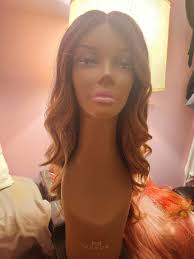 Human hair mix balayage wig