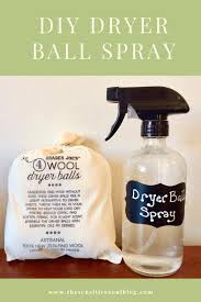 Dryer Ball Spray Diy Cleaning Products Diy Essential Oils Cleaning Spray
