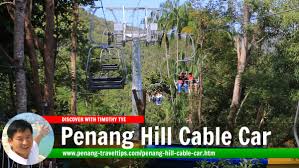 The railway has a tunnel which measures 258 feet long and is the steepest tunnel in the world. Penang Hill Cable Car