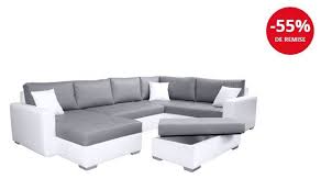 Canape D Angle Droit Et Pouf Coffre Simili Titan Soldes Canape Auchan Iziva Com Canape Angle Pouf Coffre Pouf
