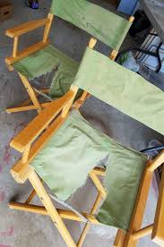 How To Replace The Canvas On A Director S Chair Directors Chair Furniture Design Modern Redo Furniture