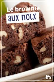 Brownies Aux Noix Recette Brownie Noix Recette Brownies Noix Recette Brownies
