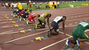 He was also part of the 4x100m relay team that won bronze. Andre De Grasse Usain Bolt Men S 100m Semifinal 1 Iaaf World Championships 2015 Youtube