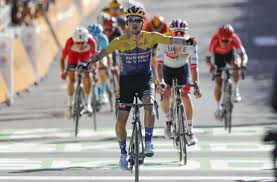 In june 2017, roglič was named in the startlist for the tour de france.18 he won stage 17 of the race19 becoming the first slovenian to win a stage of. Tour De France Slowene Primoz Roglic Siegt Bei Erster Bergankunft Sportmix Stuttgarter Nachrichten