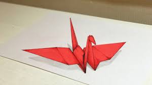 How to make an origami paper crane step by step illustrated with every fold. 3d Drawing Origami Crane Tutorial Trick Art Youtube