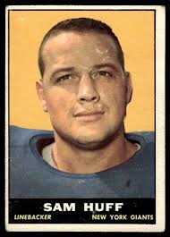 1961 Topps Sam Huff New York Giants #91