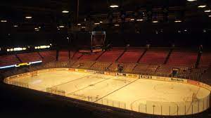 The leafs left in 1999 for the spiffy but boring air canada centre, however, the arena maintained two tenants remained for another season: Toronto Bids Farewell To Maple Leaf Gardens