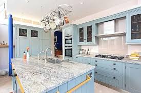 Pale Blue Kitchen By Rencraft With Images Blue Kitchens Mediterranean Style Kitchens Kitchen Styling