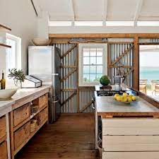 Kitchen islands can be expensive if you have a contractor or custom cabinet builder to build one for you. Corrugated Metal It Isn T Just For Old Barns Knick Of Time