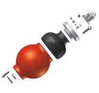 API Mud Pump Spare Parts Air Bag Hydraulic Discharge Pulsation Dampener for  Oilfield