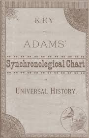 key to adams synchronological chart of universal history