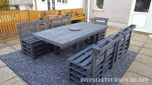 pallets garden dining set pallet furniture outdoor palette garden furniture outdoor patio table