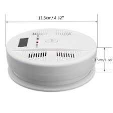 Even if your appliances are electric, you should consider installing detectors to protect you and your family from dangerous levels of carbon monoxide (co) that could. 85db Lcd Digital Smoke Carbon Monoxide Detector High Sensitive Co Gas Sensor Poisoning Warning Alarm For Home Security Carbon Monoxide Detectors Aliexpress
