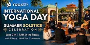 Summer Solstice + International Yoga Day Event