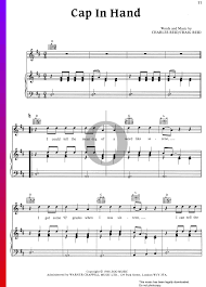Cap In Hand Sheet Music Piano Voice Guitar Pdf Download Streaming Oktav