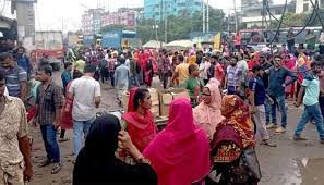 আশুলিয়ায় গুলিতে শ্রমিক নিহত