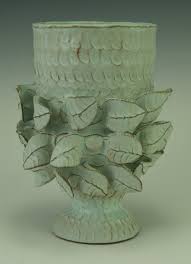 From Single Balls of Clay, Paul S. Briggs 'Hand-Turns' Leafy Vessels —  Colossal