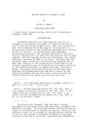 Part v penalties and miscellaneous provisions. Pdf Divorce Reform In Canada In 1968