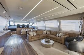 Internal View Pershing Yacht Pershing 108 Yacht Luxury Ferretti Pershing Catamaran Yacht