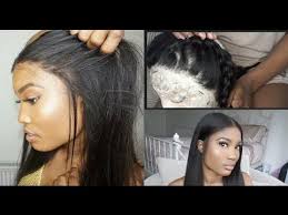 Johnson recommends getting a 360 lace wig or a full lace wig if you want the ability to create a true updo. How I Pluck Make A Lace Frontal Wig Customise Hairline And More Beginner Friendly Youtube Wig Hairstyles Frontal Wigs Human Hair Wigs