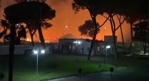 Incendio is the spanish and portuguese word for wild fire. Maxi Incendio A Capena Famiglie Evacuate Dalle Loro Abitazioni