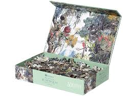 500 piece round still life flowers jigsaw puzzle. 500 Piece Eco Jigsaw Puzzle Wildlife Australia Treetops Ideas By The Bay