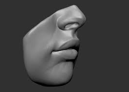 3d Beaty Lips Model In 2020 Lips Lips Drawing Anatomy Sculpture