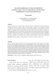 Keuangan tersebut perlu dikelola dan dikendalikan dengan baik oleh seorang manajer keuangan. Pdf Analisis Kebijakan Linkage Program Lembaga Keuangan Syariah Dalam Rangka Pemberdayaan Ukm Di Indonesia