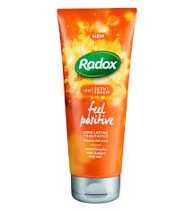 Radox Scent Touch Feel Positive Shower Gel 200ml Body Wash Shower Gel Scent