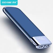 20000 Mah Guc Bankasi Harici Pil Poverbank 2 Usb Lcd Powerbank Xiaomi Mi Iphone 8 Icin Tasinabilir Cep Telefonu Sarj Cihazi X Portable Mobile Telephones Portables Iphone