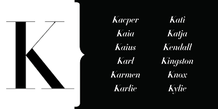 The Most Unique And Fashionable Baby Names For Girls And Boys Baby Girl K Names Baby Girl Names Unique Baby Middle Names