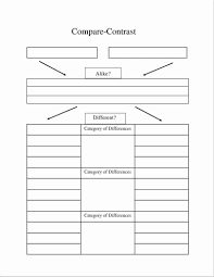 Monthly Budget Worksheet Template Compare And Contrast Graphic Organizers Essay Outline
