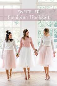 Zweiteiler Fur Die Hochzeit Moderne Brautkleider Mit Tullrock Und Braut Pullover Von Noni Braut Outfit Hochzeit Tullrock Outfits