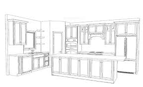 Draw a rough outline of your kitchen. New Year Goals January Kitchen Remodel Layout Kitchen Layout Kitchen Drawing