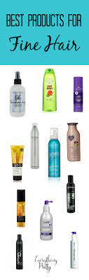 How to care for fine and thin hair. Best Hair Products For Fine Hair Fine Hair Cool Hairstyles Thin Fine Hair