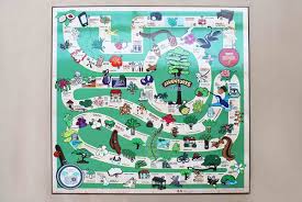 Singapore Botanic Gardens Board Game On Behance Singapore Botanic Gardens Board Games Garden Games