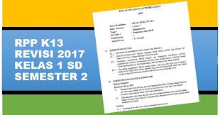 Semoga kita selalu dalam bimbingan alloh untuk tetap meniti… rpp pjok kelas 8 kurikulum 2013 revisi terbaru. Download Rpp K13 Revisi 2017 Kelas 1 Semester 2 Guru Berbagi