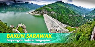 Sistem janakuasa hidroelektrik proses 2021, april. Bakun Empangan Seluas Singapura Libur