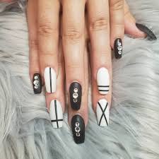 They can damage your nail bed, and according to white, this damage can create a breeding ground for fungus and bacteria. Updated 55 Classic Black And White Nails August 2020