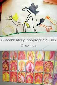 35 Accidentally Inappropriate Kids Drawings Drawing For Kids Drawings Funny Kids