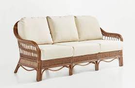 Sleeper sofas are a useful, multifunctional addition to both small apartments and large homes. Bermuda Indoor Wicker Pecan Stain Queen Sleeper Sofa