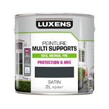 Quoi de plus banal que d'aller au rayon peinture pour choisir votre. Peinture Multimateriau Exterieur Luxens Gris Anthracite Satine 2 L Leroy Merlin