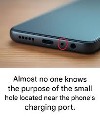 Phone small round hole function