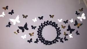Diy Butterfly Wall Decor Butterfly Wall Decor Diy Diy Butterfly Butterfly Wall Decor