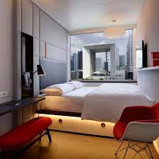 Image Result For Citizenm Hotel Hotel Bedroom Design Small Hotel Room Small Hotel