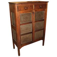 Besides, knowing how trends go, it's only a matter of time before what's old is new again and every hip. 19th Century Pine Country Pie Safe With Punched Tin Panels New Hampshire Antique Co Op Ruby Lane