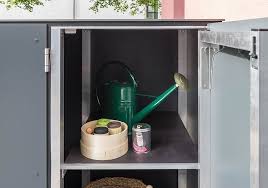 Design Gartenschrank Aus Hpl Gartana In 2020 Gartenschrank Schrank Balkonschrank