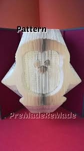 Penguin Cutie Folded Book Art Pattern Combination Etsy Folded Book Art Pattern Book Folding Folded Book Art