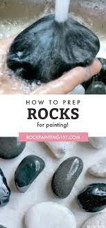 How To Easily Prepare Rocks For Painting Amazing Stones Rock Painting Supplies Painted Rocks Kids Rock Decor
